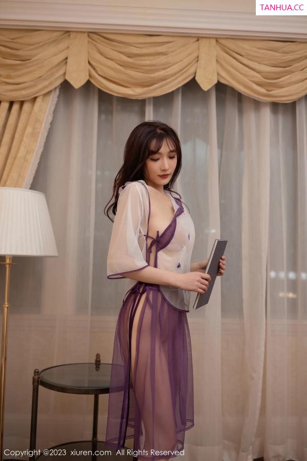 陆萱萱  [XiuRen]高清写真图 2023.04.20 No.6608 陆萱萱 古装美腿第44张图片